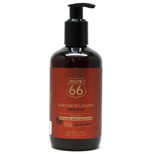 Sabonete Íntimo Rebel Biker's Route 66 Sândalo e Patchouli 250mL Viking