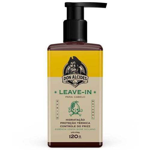 Leave-in para Cabelo Lemon Bone com Proteção Térmica 120g Don Alcides Leave-in para Cabelo Lemon Bone com Proteção Térmica 120g Don Alcides