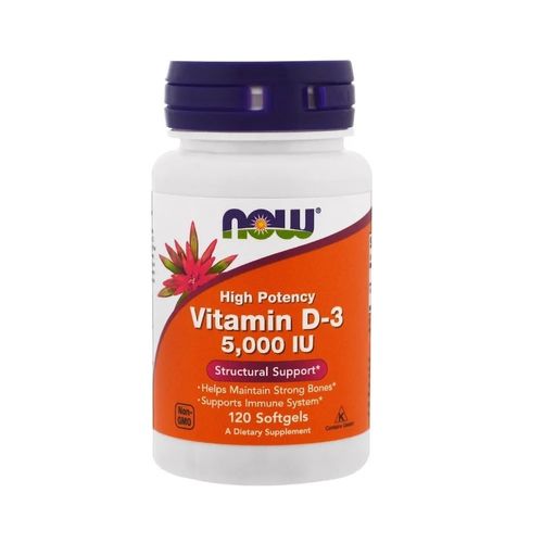 Vitamina D3 5.000 120 Softgels Now Foods Vitamina D3 5.000 120 Softgels Now Foods