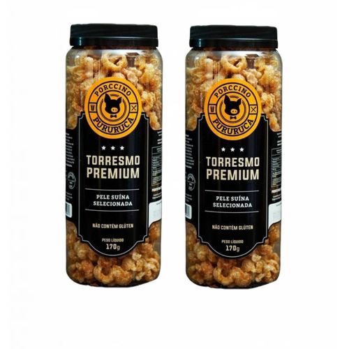 2x Torresmo Pururuca Premium Porccino - 170g