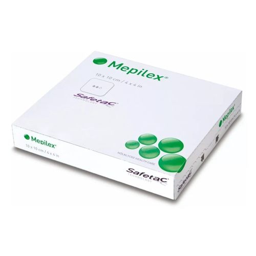 Curativo de Espuma de Silicone Absorvente Mepilex 10×10cm (unidade) - Molnlycke