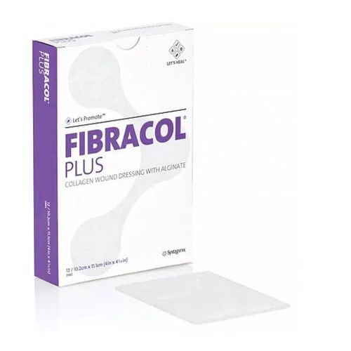 Curativo Fibracol Plus 10,2 X 11,1cm (caixa com 12 unidades) - Systagenix