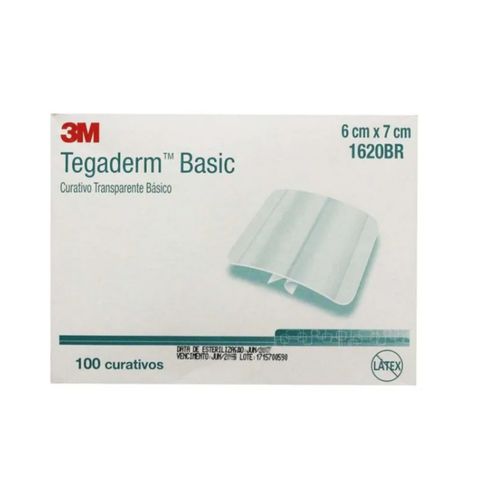 Fixador para Cateter 6,0cm X 7,0cm (10 unidades) 1620BR IV Fix - 3M