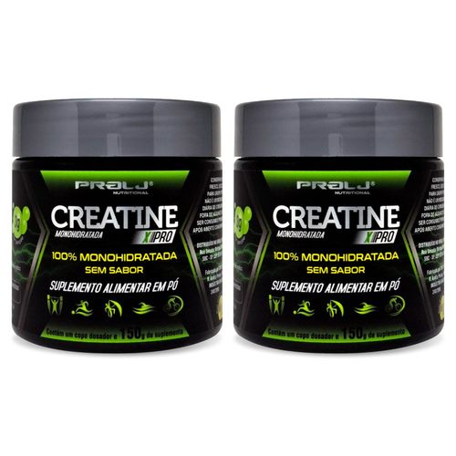 Kit 2 Creatina Monohidratada Xpro 150g | Creatina Pura Prolj Nutritional CREATINE MONOHIDRATADA XPRO 150G KIT 2