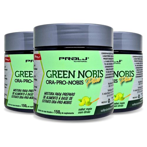 GREEN NOBIS ORA PRO NOBIS EM PÓ KIT 3