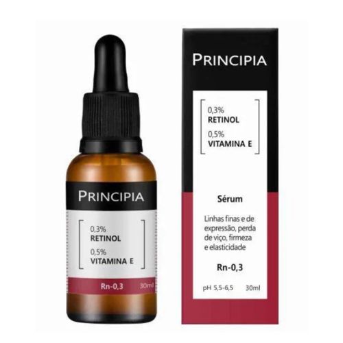 Sérum Retinol 0,3% Vitamina E 0,5% Principia Rn-0,3 30ml