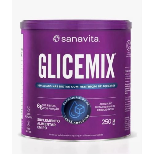Suplemento Alimentar em Pó Glicemix Sanavita 250g