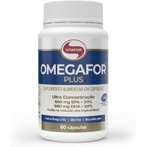 Suplemento Alimentar Omegafor Plus Vitafor - 60cps