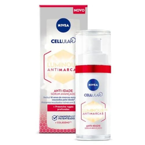 Sérum Nivea Luminous Antimarcas Anti Idade Avançado 30ml