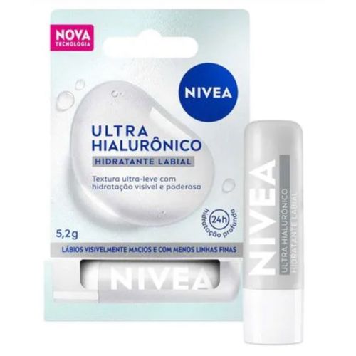 Nivea Hidratante Labial Ultra Hialurônico 5,2g