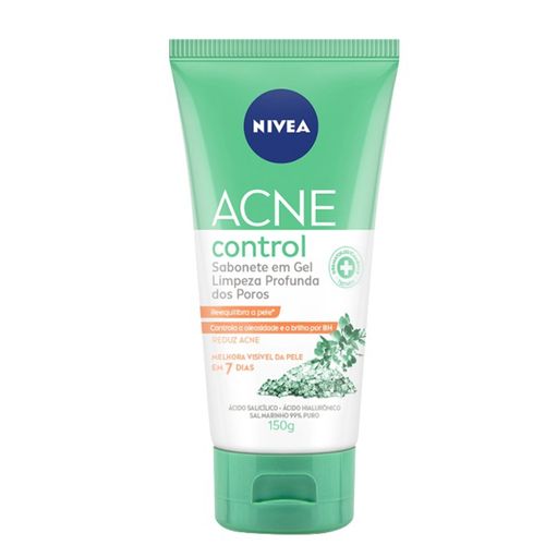 Nivea Acne Control Sabonete em Gel Limpeza Profunda 150g