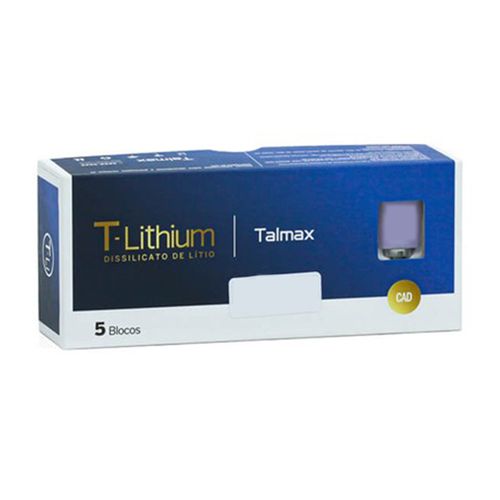 Bloco de Dissilicato de Lítio T-Lithium CAD LT Talmax A3 Bloco de Dissilicato de Lítio T-Lithium CAD LT Talmax A3