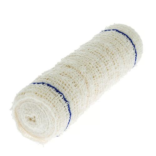Atadura de Crepom Sem Desfiamento Lateral 10cm x 1,8m Neve