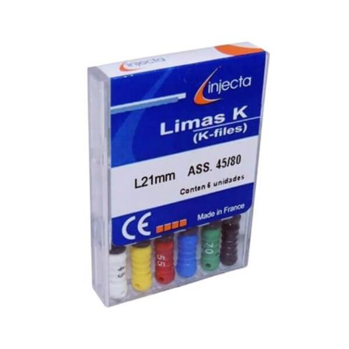 Lima K-File 21mm - Injecta 45 a 80