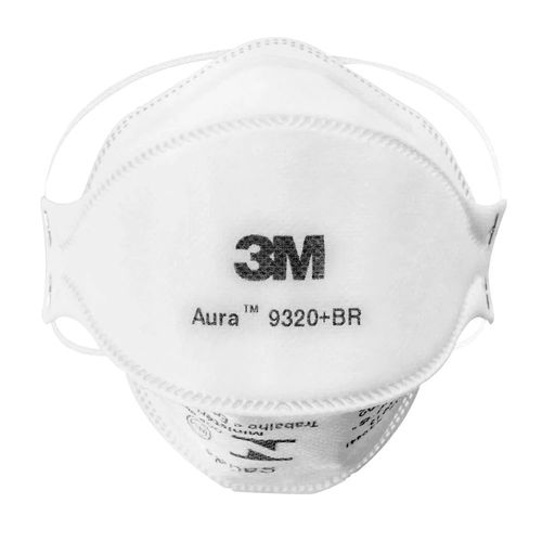 Máscara de Segurança Sem Válvula Aura 9320+BR PFF2 1 Un. 3M