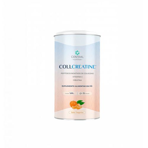 Collcreatine - 500g - Central Nutrition - Sabor Tangerina Tangerina
