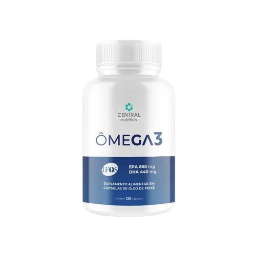 Ômega 3 Ifos- 660 EPA- 440 DHA- 120 Caps. Central Nutrition Sem Sabor
