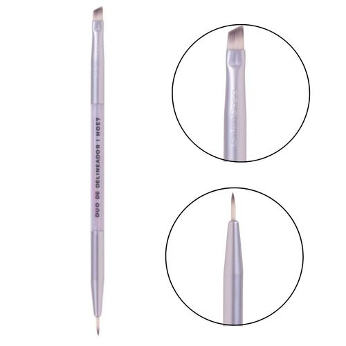 Pincel Duo de Delineador HOE7