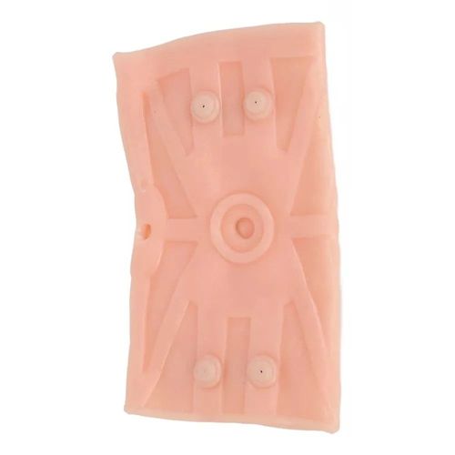 Cotoveleira Flexivel Silicone Imas Magnetoterapia Tenis Elbow Alivia Dor Tensão Bege