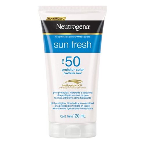 Protetor Solar Neutrogena Sun Fresh Fps 50 120Ml