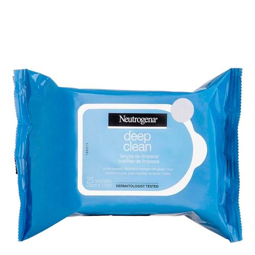 Demaquilante Neutrogena Deep Clean 25 Unidades