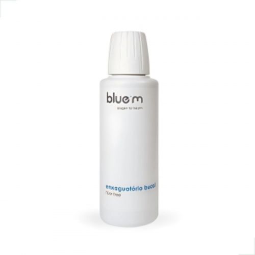 Enxaguatório Bucal BlueM 50ml Proteção Portátil Oxigênio Ativo Limpeza Bucal Viagem Praticidade Tecnologia Avançada Uso