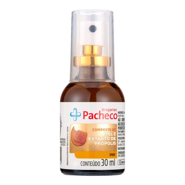 Spray de Mel e Própolis Drogarias Pacheco 30ml