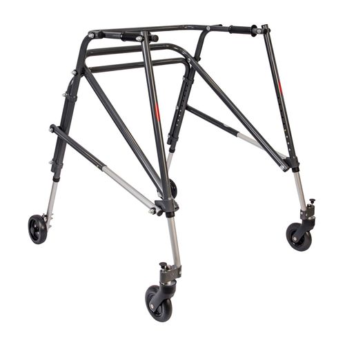 Andador Posterior de Alumínio com 4 rodas Mercur - G