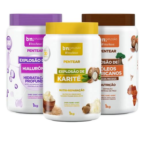 Kit Combo Creme de Pentear Hialurônico + Karité + Óleos Africanos 1Kg (3 itens) | BN Cachos Kit Combo Creme de Pentear Hialurônico + Karité + Óleos Africanos 1Kg (3 itens) Kit Combo Creme de Pentear Hialurônico + Karité + Óleos Africanos 1Kg (3 itens) | BN Cachos Kit Combo Creme de Pentear Hialurônico + Karité + Óleos Africanos 1Kg (3 itens)