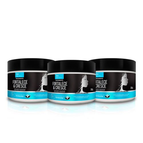 Máscara de Tratamento Fortalece e Cresce 300g (3 itens) | BN Cachos Máscara de Tratamento Fortalece e Cresce 300g (3 itens) Máscara de Tratamento Fortalece e Cresce 300g (3 itens) | BN Cachos Máscara de Tratamento Fortalece e Cresce 300g (3 itens)