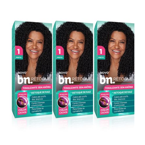 Kit Tonalizante Sem Amônia 90g Preto 1.0 (3 itens) | BN Cachos Kit Tonalizante Preto 1.0 Sem Amônia 90g (3 itens) Kit Tonalizante Sem Amônia 90g Preto 1.0 (3 itens) | BN Cachos Kit Tonalizante Preto 1.0 Sem Amônia 90g (3 itens)