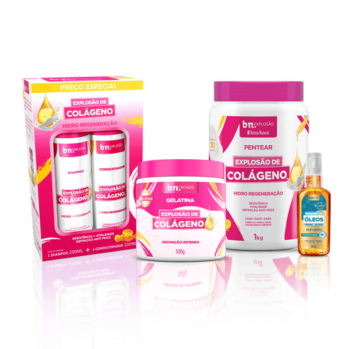 Kit Colágeno + Óleo Jojoba Kit Colágeno + Óleo Jojoba