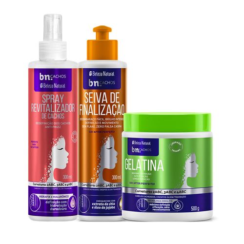 Kit Trio Spray Revitalizador de Cachos + Seiva + Gelatina (3 itens) | BN Cachos Kit Trio Spray Revitalizador de Cachos + Seiva + Gelatina (3 itens) Kit Trio Spray Revitalizador de Cachos + Seiva + Gelatina (3 itens) | BN Cachos Kit Trio Spray Revitalizador de Cachos + Seiva + Gelatina (3 itens)