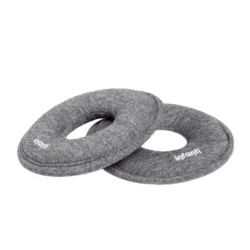 Rosquinha para Seios Serena Cinza Mescla Escuro - Infanti