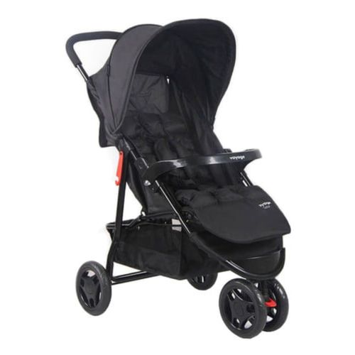 Carrinho de Bebê Delta Voyage Preto