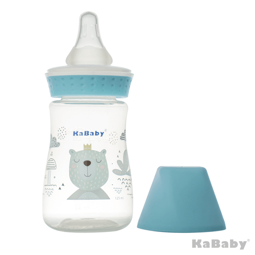 Copo 125ml com Bico de Silicone Azul