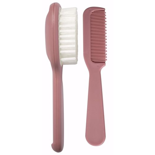 Kit Escova e Pente Rosa Kit Escova e Pente Rosa