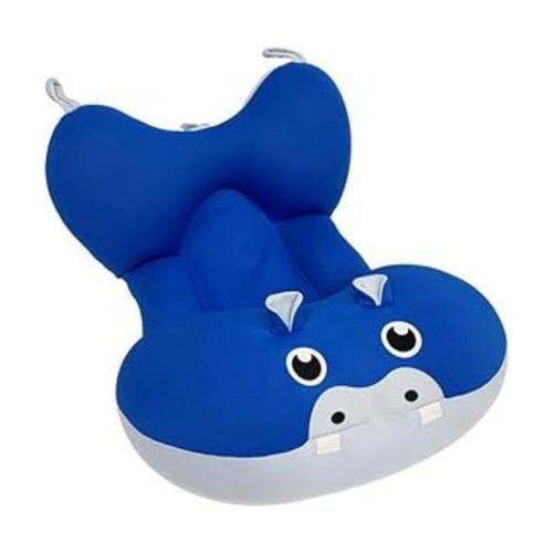 Almofada para Banho Bebê Hipopótamo Luca Baby Pil Almofada para Banho Bebê Hipopótamo Luca Baby Pil