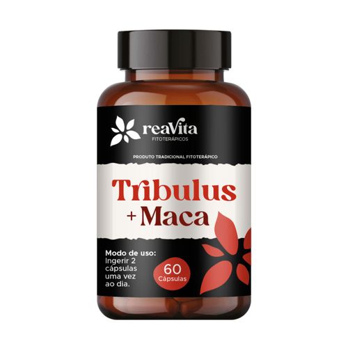 Tribulus Terrestris com Maca Peruana 60 Cáps Reavita – Energia e Disposição