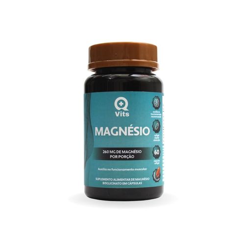 Magnésio QMaisVits 60 Cápsulas Softgel