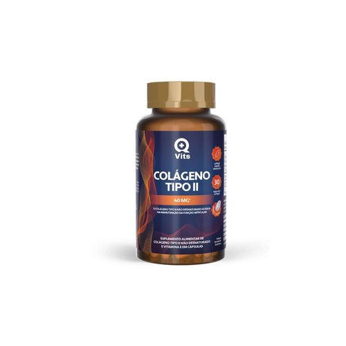 Colágeno Tipo II 40mg QMaisVits 30 Cápsulas Softgel
