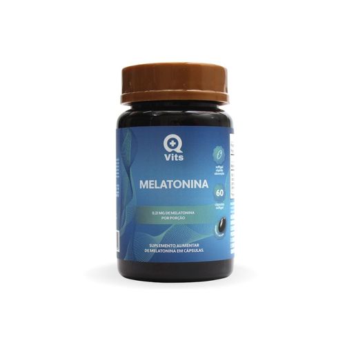 Melatonina QMaisVits 60 Cápsulas Softgel