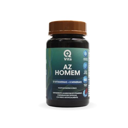 AZ Homem Completo QMaisVits 60 Cápsulas Softgel AZ Homem Completo QMaisVits 60 Cápsulas Softgel