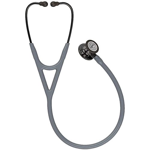 Estetoscópio Littmann Cardiology IV - Cinza com Smoke Alto Polimento e Conector Preto 6238 Estetoscópio Littmann Cardiology IV - Cinza com Smoke Alto Polimento e Conector Preto 6238