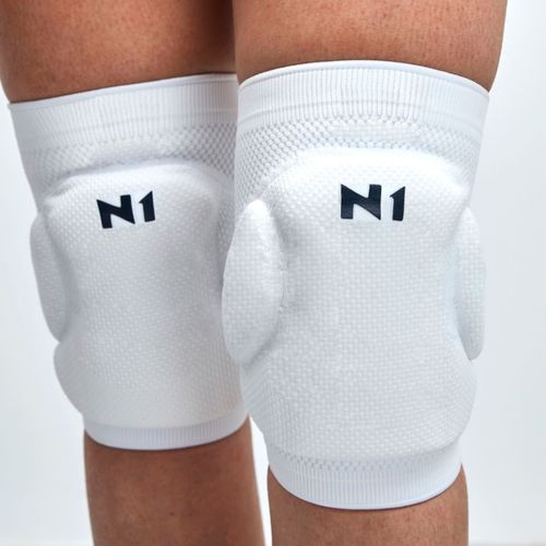 Joelheira com Proteção SPRY N1Sport - Branca - Tamanho G Joelheira com Proteção SPRY N1Sport - Branca - Tamanho G
