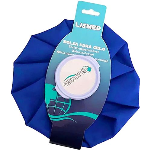 Bolsa para Gelo Flexivel Lismed Azul Tam G 1,5l - unidade Bolsa para Gelo Flexivel Lismed Azul Tam G 1,5l - unidade
