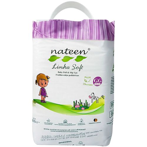 Fralda-Calça Pediátrica Nateen Soft GG 18 unidades Fralda-Calça Pediátrica Nateen Soft GG 18 unidades