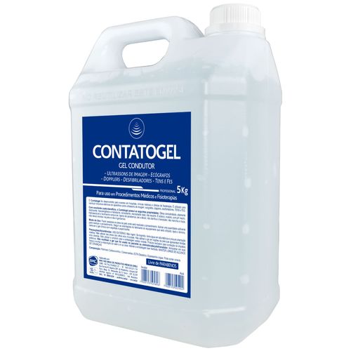 Gel Condutor Contatogel - Galão 5kg Gel Condutor Contatogel - Galão 5kg