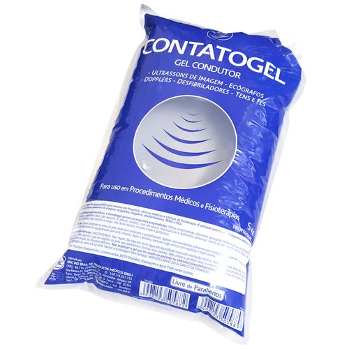 Gel Condutor Contatogel - Sachê 5kg Gel Condutor Contatogel - Sachê 5kg