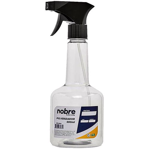 Pulverizador Nobre Translucido Preto 500ml - unidade Pulverizador Nobre Translucido Preto 500ml - unidade